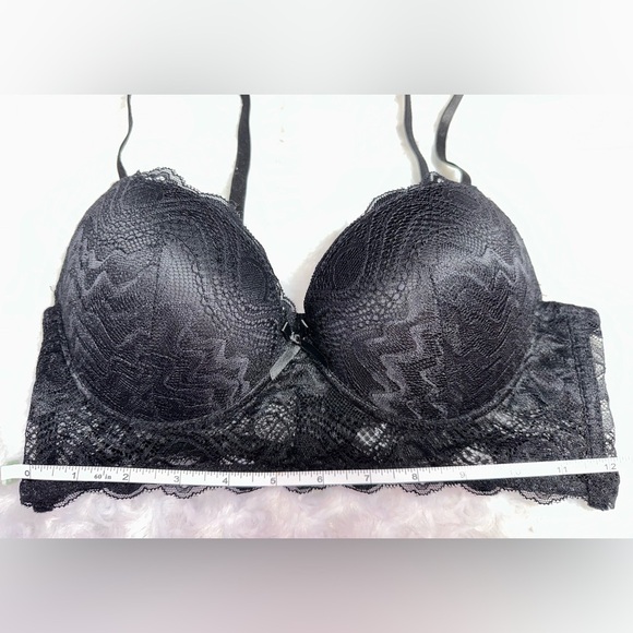 Rene Rofe Womens 3 Set Size 36B Black, Pink, Nude Lace Underwire Bras NWT - Picture 7 of 9